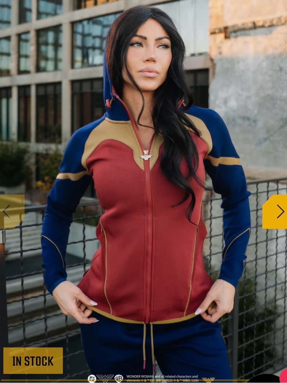 Wonder Woman Attire-  shorts only- size small- no longer sold